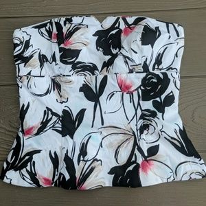 White house black market corset top